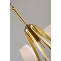 Fine Brass 8 Light Chandelier