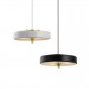 1 Light Modern/ Contemporary Luxury Pendant Light with Glass Shade