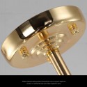 Modern/ Contemporary Two Tiers 16 Light Golden Chandelier