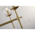 Fine Brass 12 (8+4) Light Two Tiers Chandelier