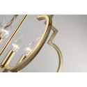 Fine Brass 4 Light Chandelier