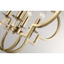 Fine Brass 4 Light Chandelier