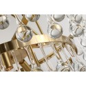 Fine Brass 6 Light Chandelier