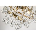 Fine Brass 6 Light Chandelier