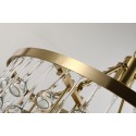 Fine Brass 6 Light Chandelier