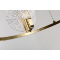 Fine Brass 6 Light Chandelier