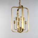 Fine Brass 8 Light Chandelier