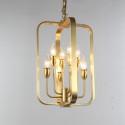 Fine Brass 8 Light Chandelier