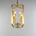 Fine Brass 8 Light Chandelier