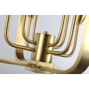 Fine Brass 8 Light Chandelier