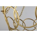 Fine Brass 6 Light Chandelier