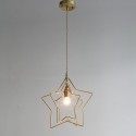 Fine Brass 1 Light Chandelier