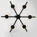 6 Light Single Tier Modern/ Contemporary Chandelier