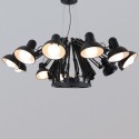 12 Light Modern/ Contemporary Single Tier Chandelier