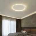 Modern Contemporary Round Ultra-thin Aluminum Alloy Flush Mount Ceiling Light