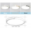 Modern Contemporary Round Stainless Steel Flush Mount Ceiling Light