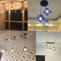 Modern/ Contemporary Multi Colors Metal 1 Light Pendant Light