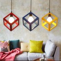 Modern/ Contemporary Multi Colors Metal 1 Light Pendant Light