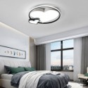 Double Hearts Flush Mount Ceiling Lamp Decorative Lighting Bedroom Living Room