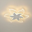 Elegant Flower Flush Mount Ceiling Light Unique Decorative Lighting Bedroom Dining Room