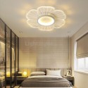 Minimalist Petal Flush Mount Ceiling Light Creative Decoration Lighting Bedroom Dining Room