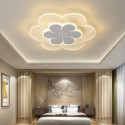 Gorgeous Petal Flush Mount Ceiling Light Minimalist Acrylic Light Bedroom Living Room