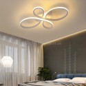 Modern Flush Mount Ceiling Light Flower Design Decorative Lighting Bedroom Living Room