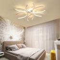 Modern Flush Mount Ceiling Light Silica Gel Decoration Light Bedroom Living Room