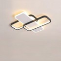 Modernism Rectangular Flush Mount Ceiling Light Acrylic Decoration Light Bedroom Living Room