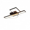 Modern Rectangle Flush Mount Ceiling Light Creative Decoration Light Fixture Living Room Office