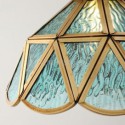 Retro Glass Pendant Light Glass Ceiling Light Bedroom Living Room