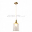 Modern Minimalist Glass Pendant Light Decorative Ceiling Light Bedroom Living Room