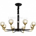 Modern Crystal Pendant Light Elegant Crystal Chandelier Living Room Bedroom