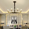 Modern Crystal Pendant Light Elegant Crystal Chandelier Living Room Bedroom