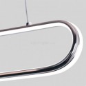 Modern Minimalist Pendant Lamp Acrylic Oval Ring Pendant Light Living Room Office