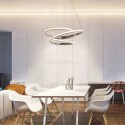 Modern Minimalist Pendant Lamp Unique Twist Light Fixture Living Room Kitchen Island