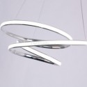 Modern Minimalist Pendant Lamp Unique Twist Light Fixture Living Room Kitchen Island