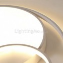 Round Flush Mount SML Three Rings Combination Ceiling Light Bedroom Living Room