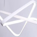 Modern Minimalist Pendant Lamp Unique Acrylic Twist Light Fixture Living Room Kitchen Island