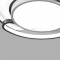 Unique Flush Mount Creative Circular Combination Ceiling Light Bedroom Living Room