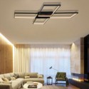 X Shaped Flush Mount Minimalist Acrylic Ceiling Light Living Room Office