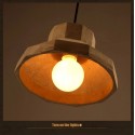 Modern/ Contemporary Cement Single Light Pendant Light