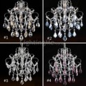 Modern Elegant Crystal Pendant Light Living Room Bedroom