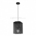 Modern Hollow out Pendant Light Black Color Bedroom Living Room Light Fixture