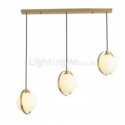 Nordic Brass Pendant Light Glass Ball Light Fixture Bedroom living Room