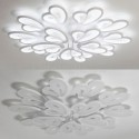 Modern Simple Flush Mount Acrylic Petal Shape Ceiling Light Living Room Dining Room