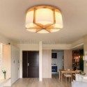 Modern Simple Glass Lampshade Ceiling Light Study Bedroom