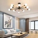 Nordic Pendant Light Creative Magic Bean Log Pendant Light Bedroom Living Room