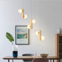 Wood Magic Bean Cluster Pendant Lighting Fixture for Kitchen Island Dining Table Living Room Dining Room