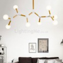 Nordic Magic Bean Pendant Light Creative Wooden Lighting Dining Room Living Room